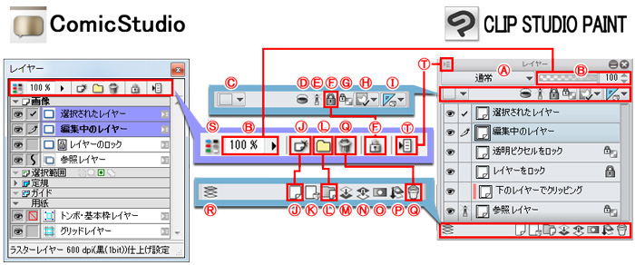 レイヤーについて コミスタ クリップスタジオ乗り換え講座 コミスタ クリップスタジオ乗り換え講座 Clip Studio Paint 使い方講座 Clip Studio 創作応援サイト