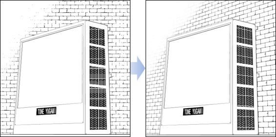 トーンを使いこなす トーンゆがみテクニック編 1 トーン 機能解説 トラの巻 Comicstudio 使い方講座 Clip Studio 創作応援サイト